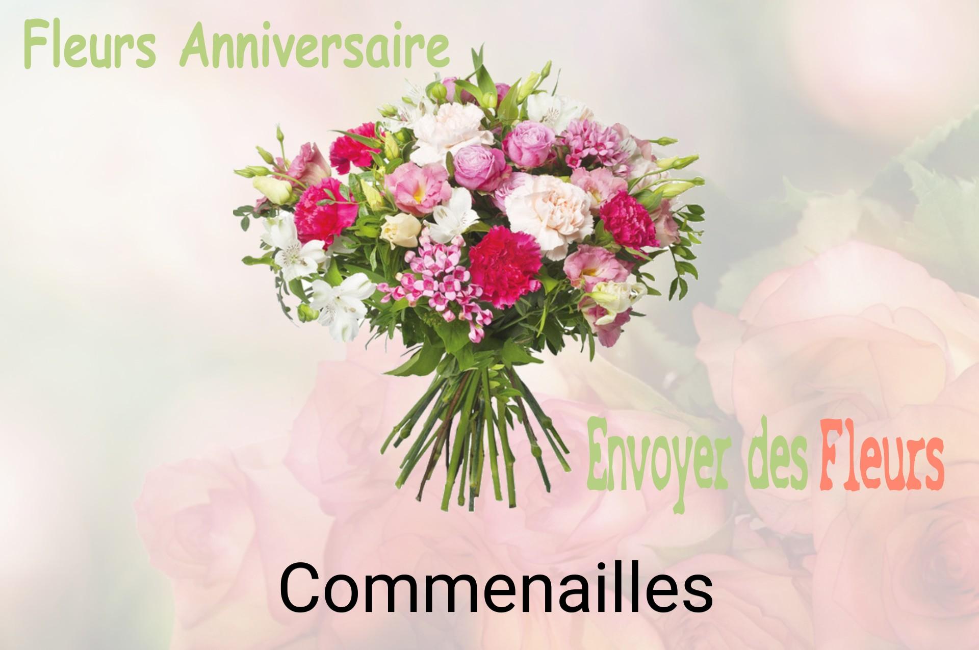 Bouquet de fleurs d’anniversaire livré à Commenailles